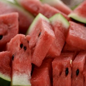 Juicy watermelon